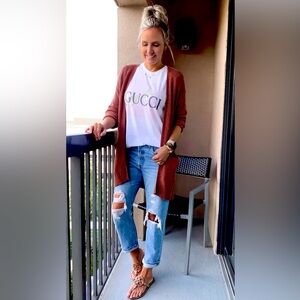 Pink Cheetah Tee G*cci Graphic